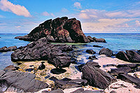 Rarotonga, Black Rock