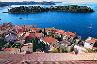 Blick vom Glockenturm Rovinj