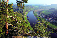 Elbe bei Rathen