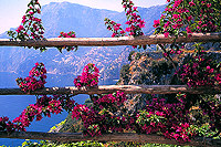 Blick auf Positano